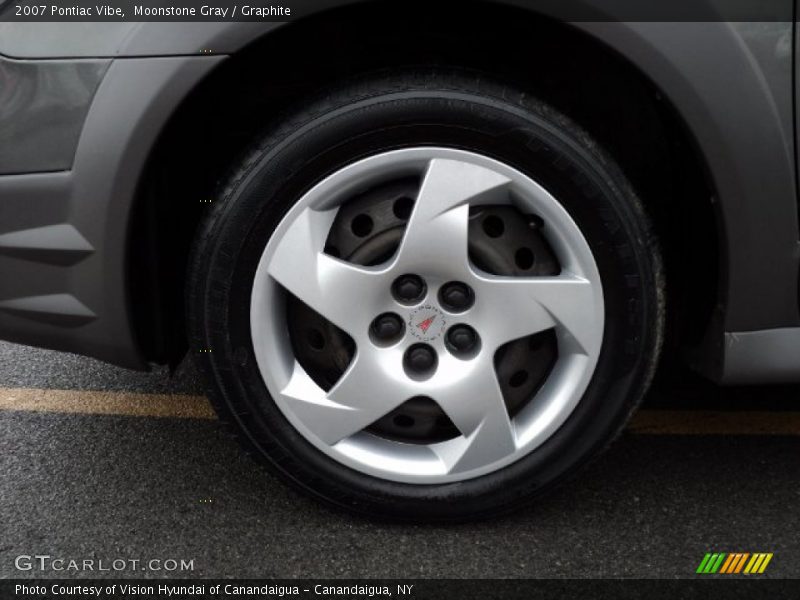 Moonstone Gray / Graphite 2007 Pontiac Vibe