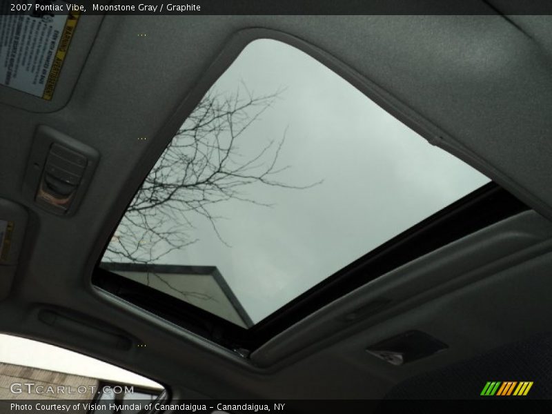 Moonstone Gray / Graphite 2007 Pontiac Vibe