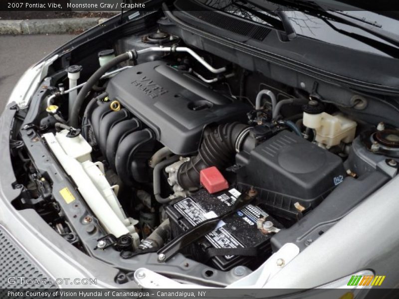 Moonstone Gray / Graphite 2007 Pontiac Vibe