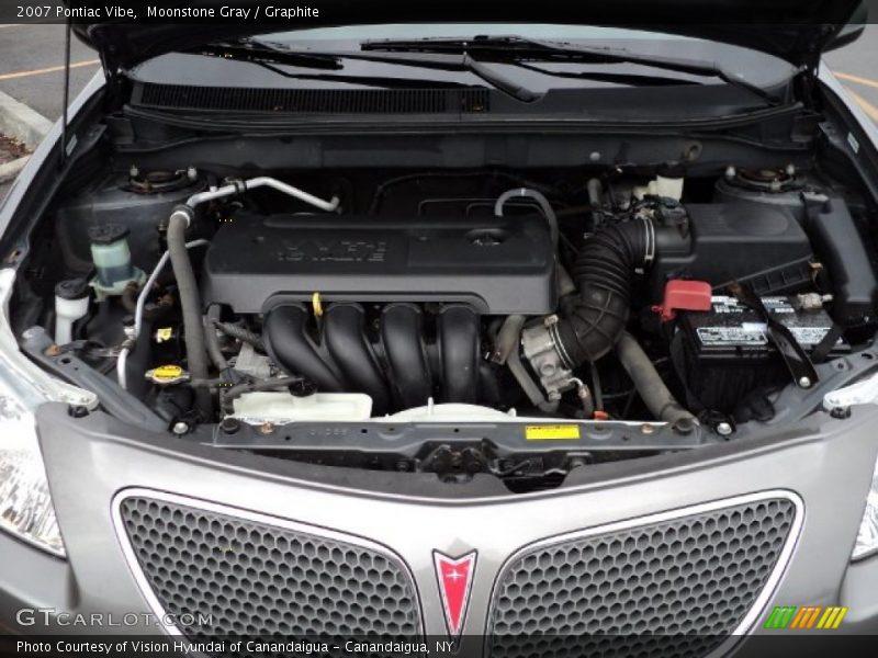 Moonstone Gray / Graphite 2007 Pontiac Vibe