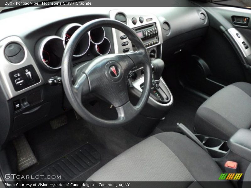 Moonstone Gray / Graphite 2007 Pontiac Vibe