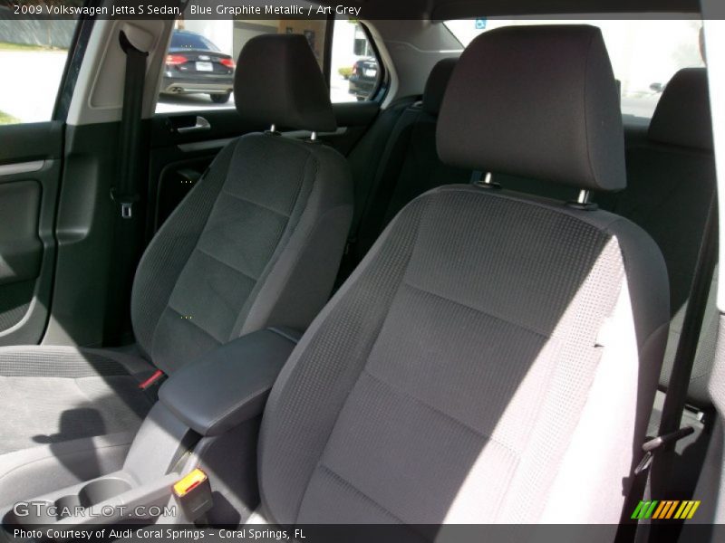 Blue Graphite Metallic / Art Grey 2009 Volkswagen Jetta S Sedan