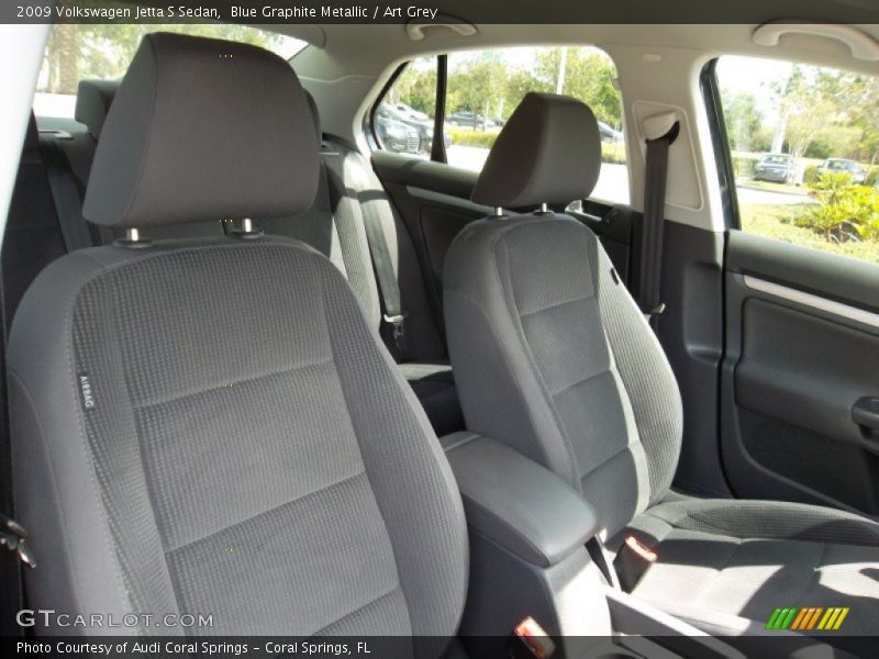 Blue Graphite Metallic / Art Grey 2009 Volkswagen Jetta S Sedan