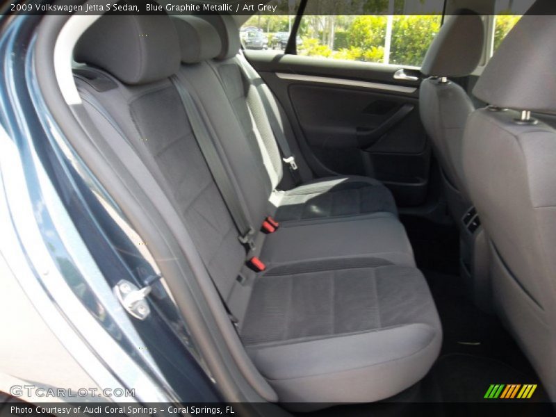 Blue Graphite Metallic / Art Grey 2009 Volkswagen Jetta S Sedan