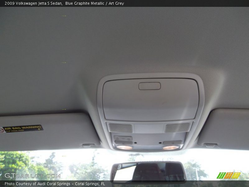 Blue Graphite Metallic / Art Grey 2009 Volkswagen Jetta S Sedan