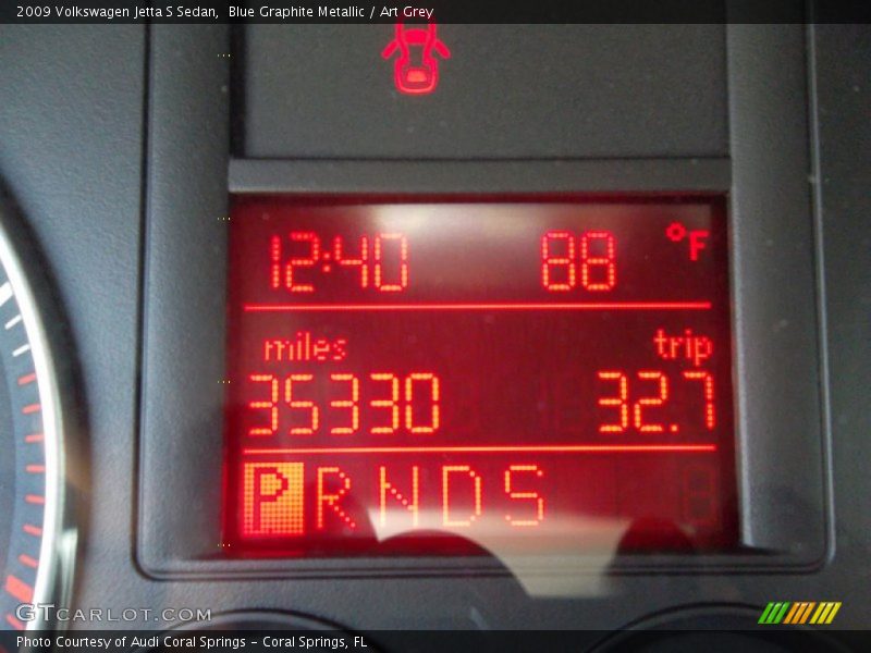 Blue Graphite Metallic / Art Grey 2009 Volkswagen Jetta S Sedan