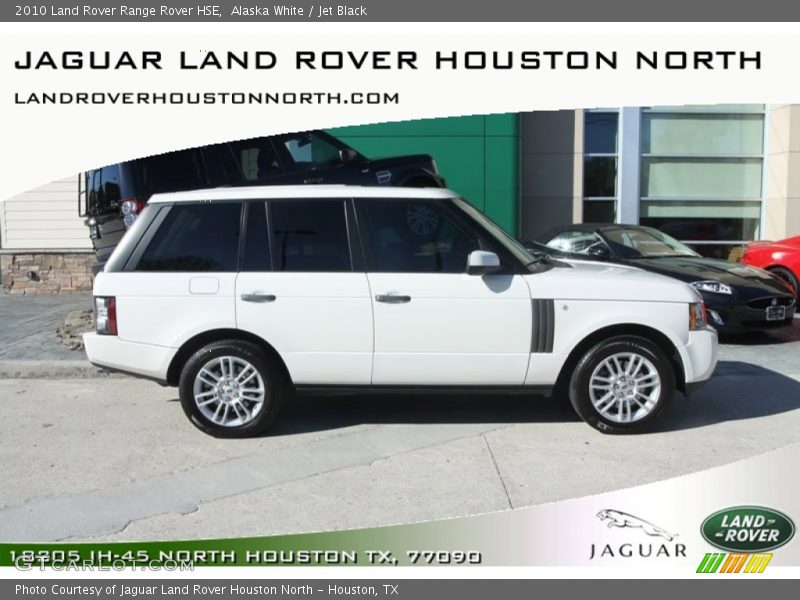 Alaska White / Jet Black 2010 Land Rover Range Rover HSE