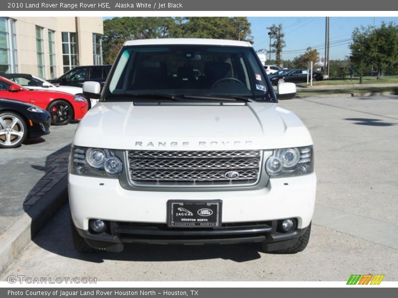 Alaska White / Jet Black 2010 Land Rover Range Rover HSE