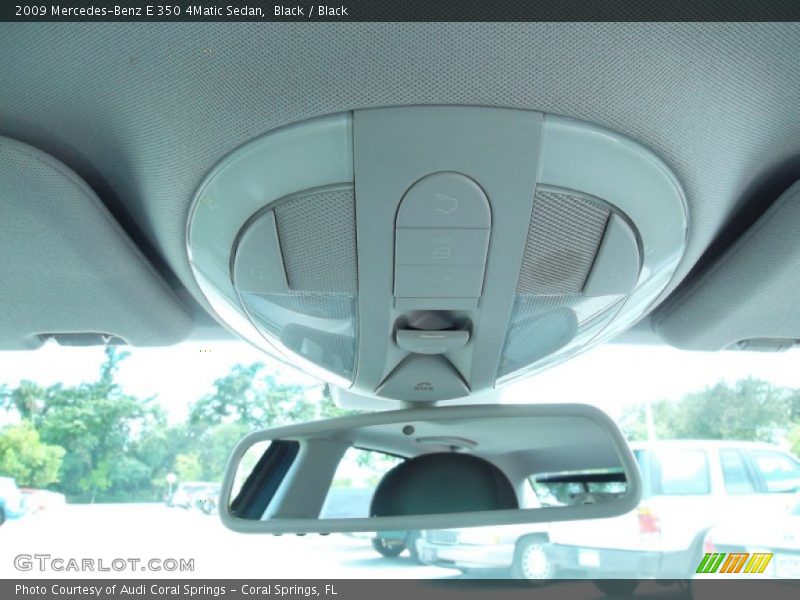 Black / Black 2009 Mercedes-Benz E 350 4Matic Sedan
