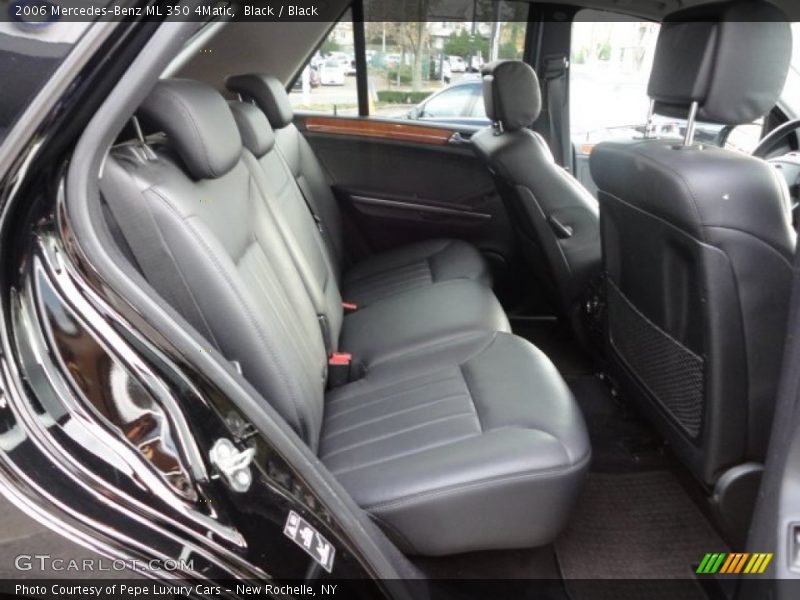 Black / Black 2006 Mercedes-Benz ML 350 4Matic