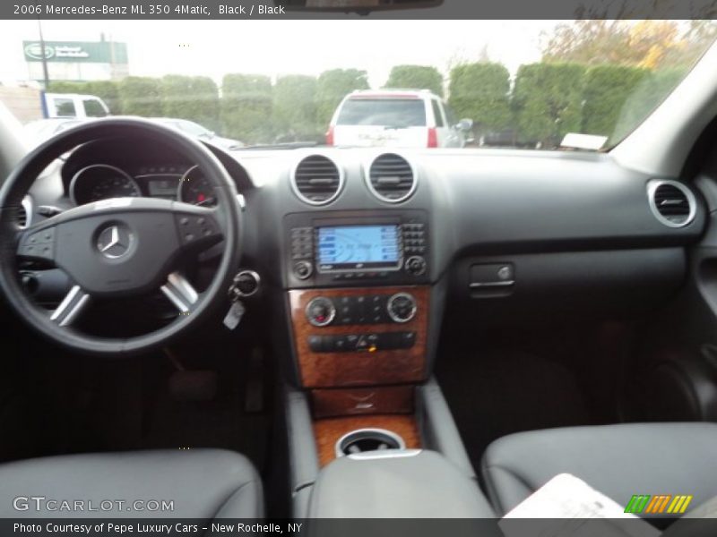 Black / Black 2006 Mercedes-Benz ML 350 4Matic