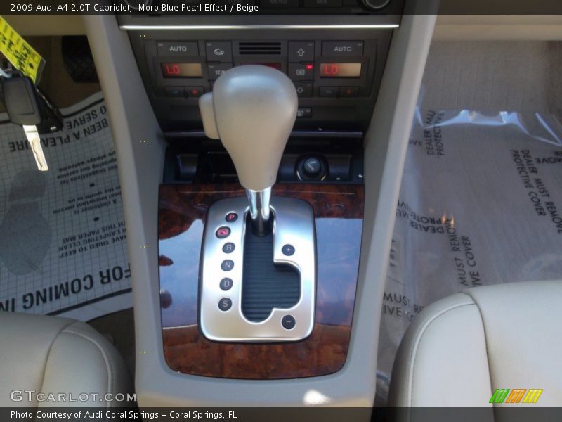  2009 A4 2.0T Cabriolet Multitronic CVT Automatic Shifter
