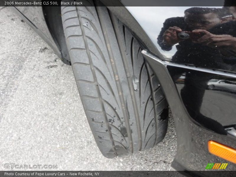 Black / Black 2006 Mercedes-Benz CLS 500