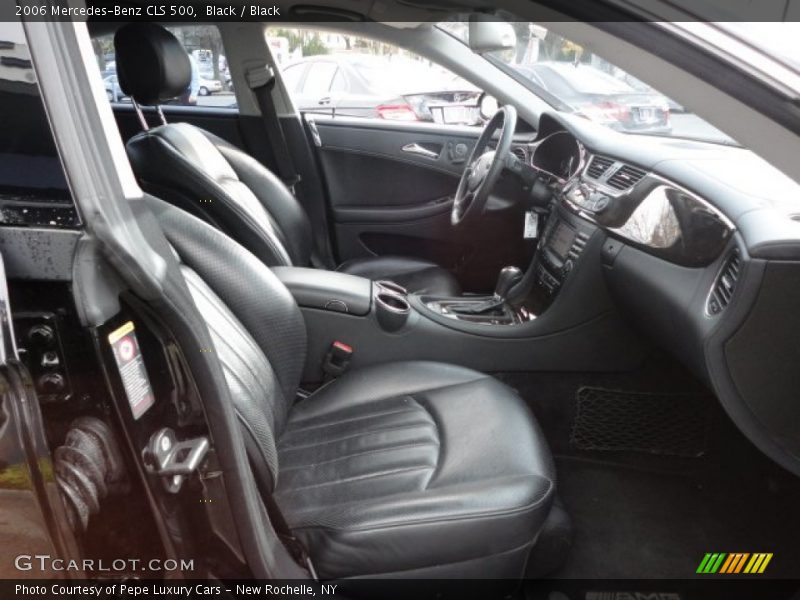 Black / Black 2006 Mercedes-Benz CLS 500