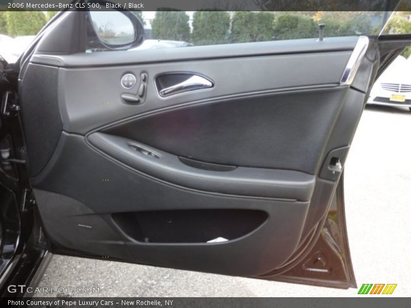 Black / Black 2006 Mercedes-Benz CLS 500