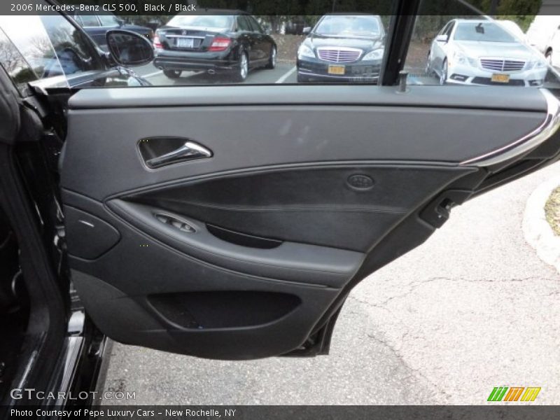 Black / Black 2006 Mercedes-Benz CLS 500