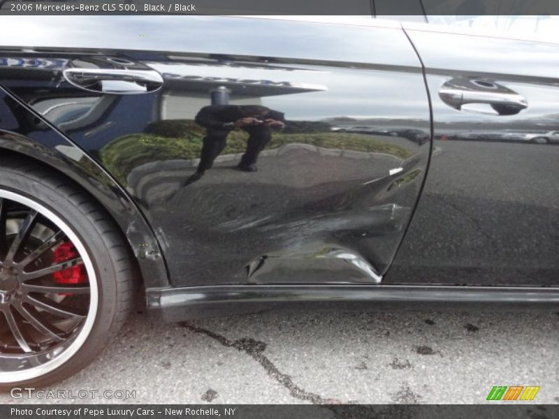 Black / Black 2006 Mercedes-Benz CLS 500