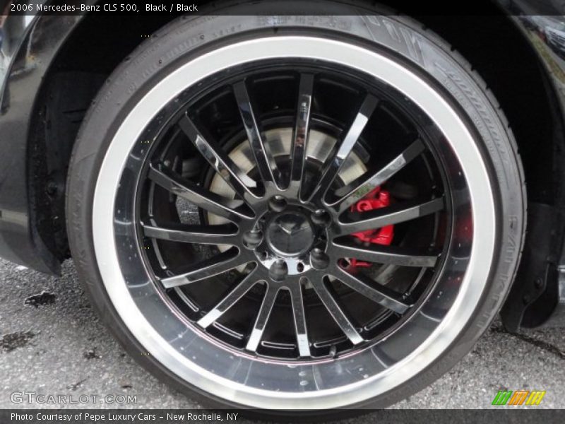 Black / Black 2006 Mercedes-Benz CLS 500