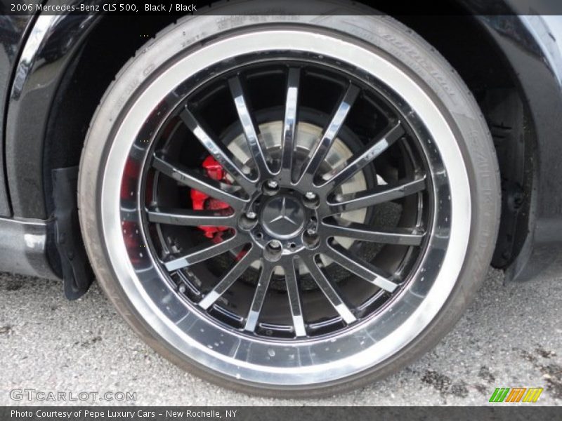Black / Black 2006 Mercedes-Benz CLS 500