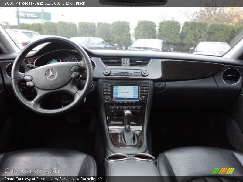 Black / Black 2006 Mercedes-Benz CLS 500