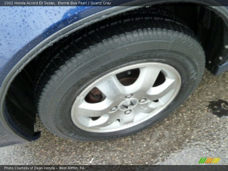 Eternal Blue Pearl / Quartz Gray 2002 Honda Accord EX Sedan