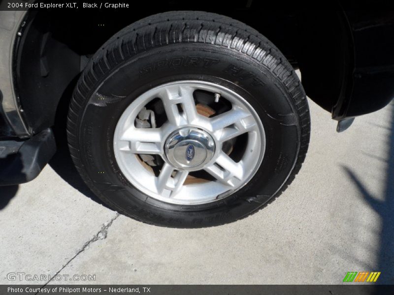 Black / Graphite 2004 Ford Explorer XLT