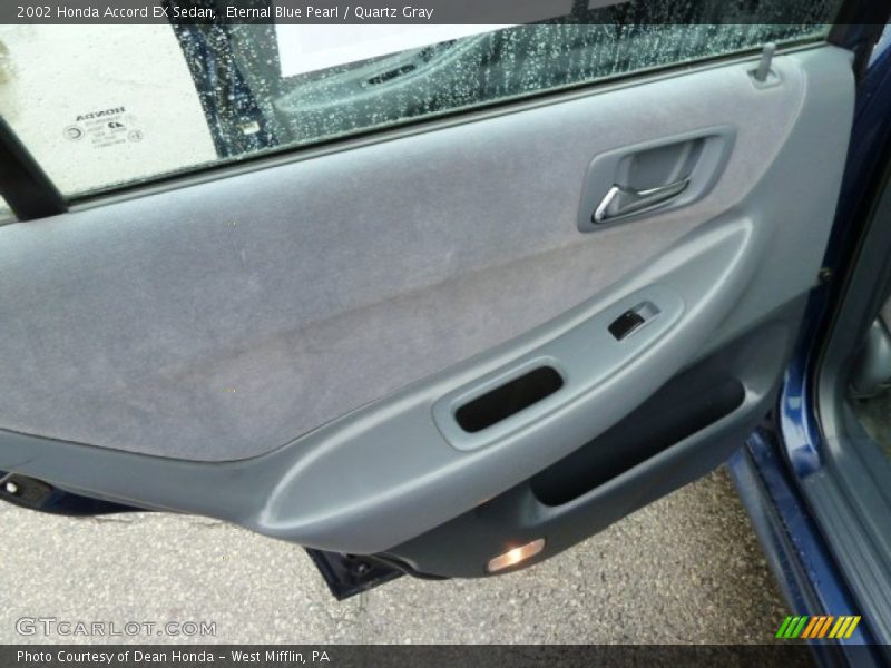Eternal Blue Pearl / Quartz Gray 2002 Honda Accord EX Sedan