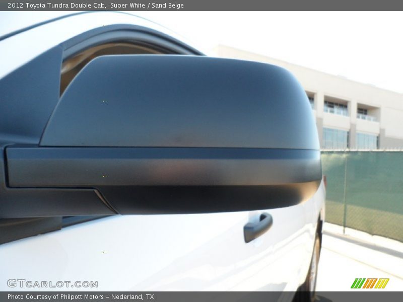 Super White / Sand Beige 2012 Toyota Tundra Double Cab
