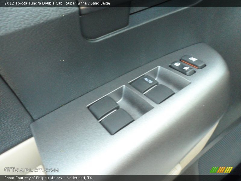 Super White / Sand Beige 2012 Toyota Tundra Double Cab
