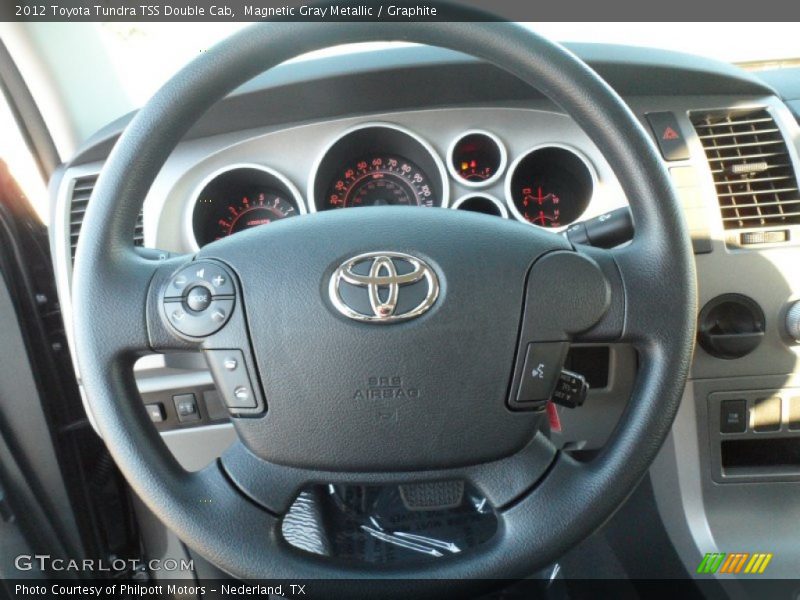 Magnetic Gray Metallic / Graphite 2012 Toyota Tundra TSS Double Cab