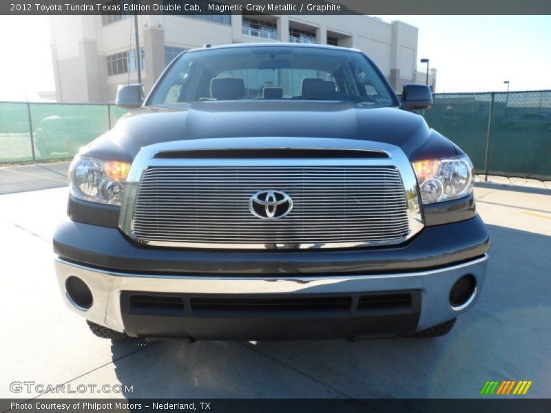 Magnetic Gray Metallic / Graphite 2012 Toyota Tundra Texas Edition Double Cab