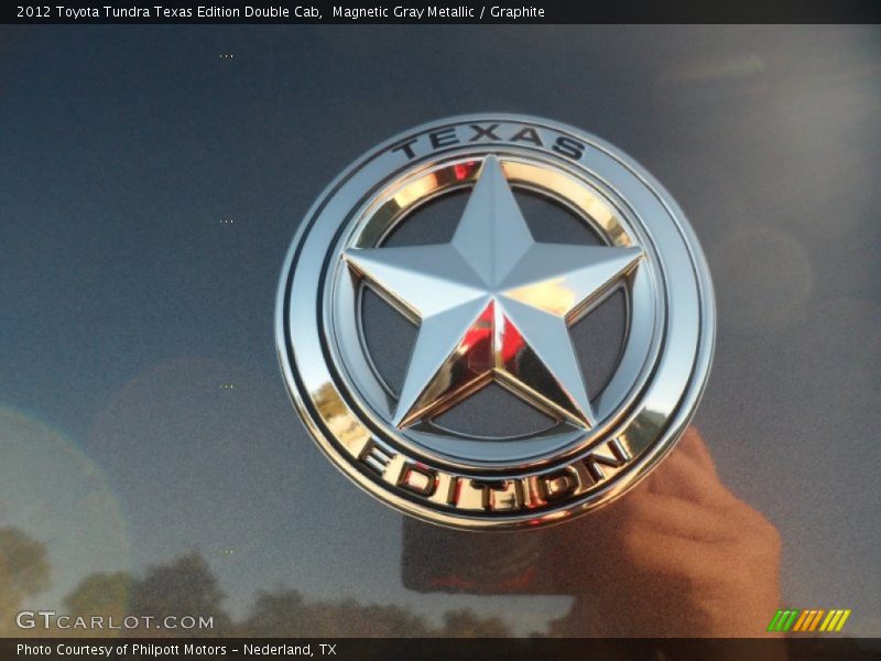 Texas Edition Badge - 2012 Toyota Tundra Texas Edition Double Cab