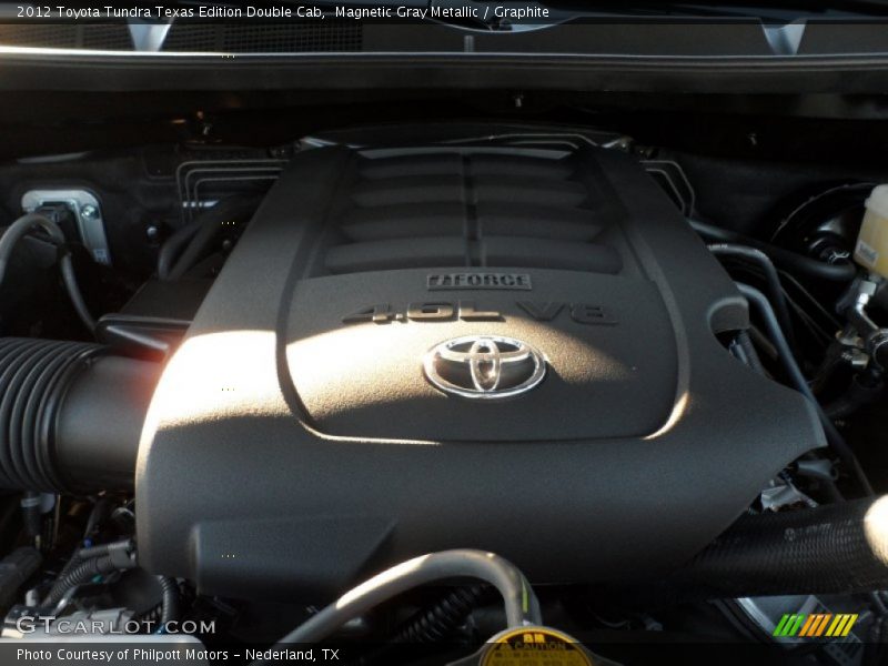 Magnetic Gray Metallic / Graphite 2012 Toyota Tundra Texas Edition Double Cab