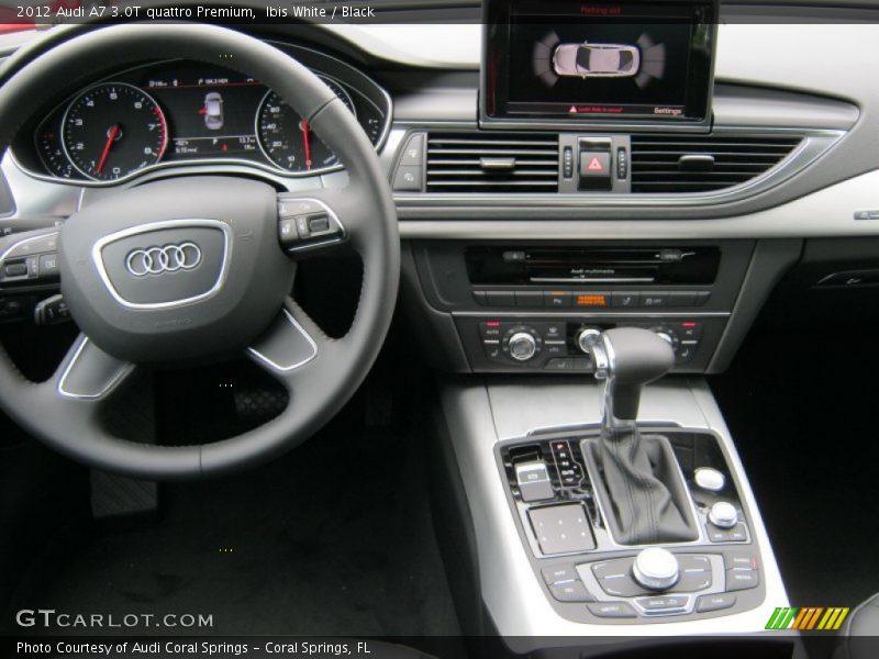 Ibis White / Black 2012 Audi A7 3.0T quattro Premium