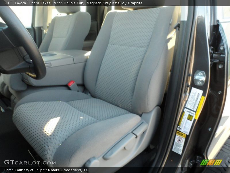 Magnetic Gray Metallic / Graphite 2012 Toyota Tundra Texas Edition Double Cab