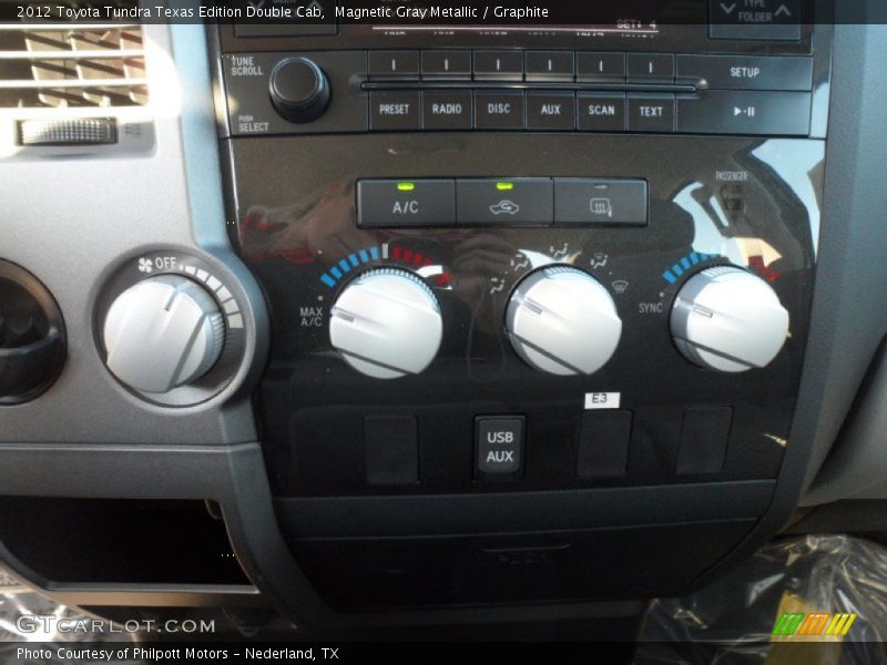 Magnetic Gray Metallic / Graphite 2012 Toyota Tundra Texas Edition Double Cab