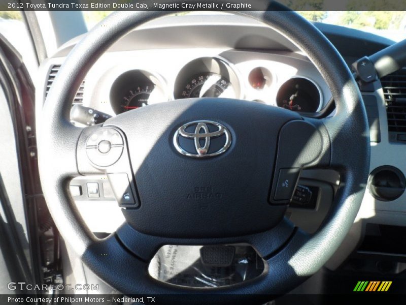 Magnetic Gray Metallic / Graphite 2012 Toyota Tundra Texas Edition Double Cab