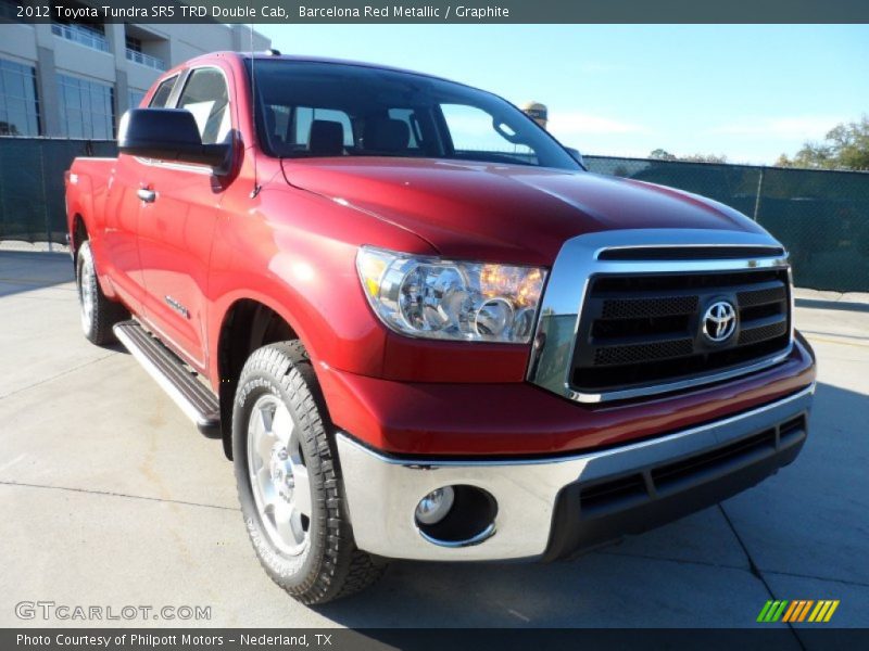 Barcelona Red Metallic / Graphite 2012 Toyota Tundra SR5 TRD Double Cab