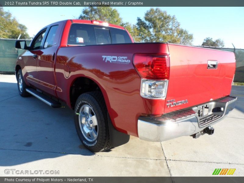 Barcelona Red Metallic / Graphite 2012 Toyota Tundra SR5 TRD Double Cab
