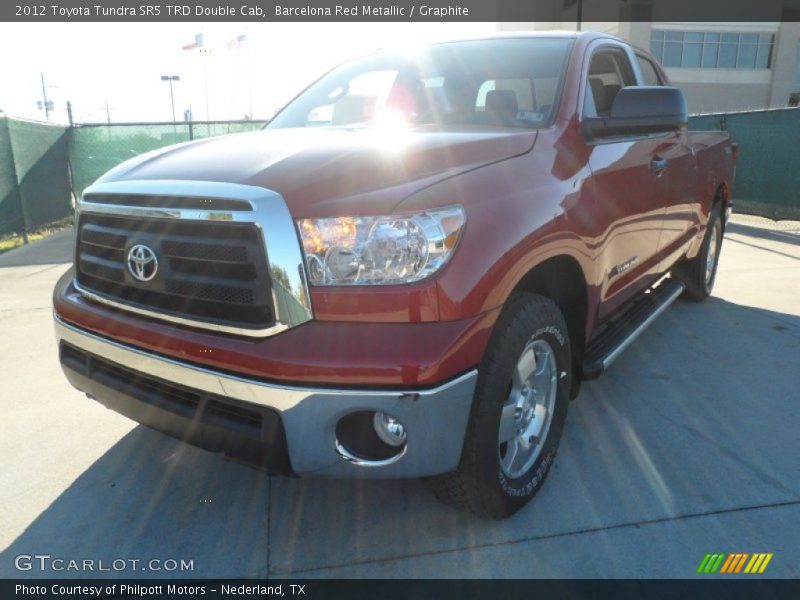 Barcelona Red Metallic / Graphite 2012 Toyota Tundra SR5 TRD Double Cab