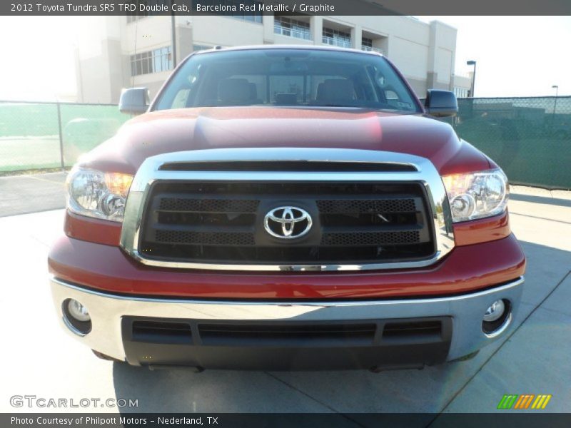 Barcelona Red Metallic / Graphite 2012 Toyota Tundra SR5 TRD Double Cab