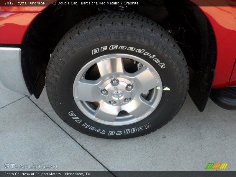 Barcelona Red Metallic / Graphite 2012 Toyota Tundra SR5 TRD Double Cab