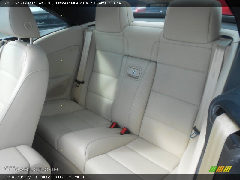 Eismeer Blue Metallic / Cornsilk Beige 2007 Volkswagen Eos 2.0T