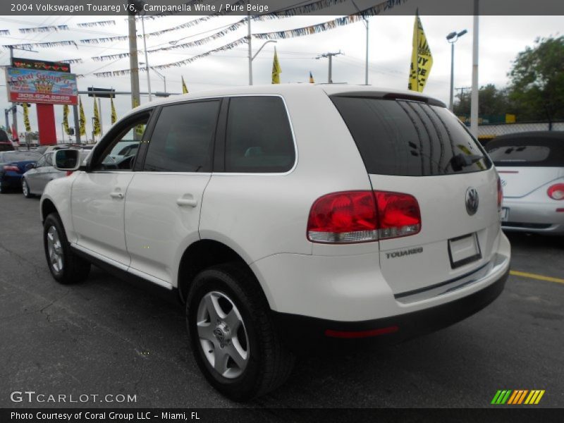 Campanella White / Pure Beige 2004 Volkswagen Touareg V6