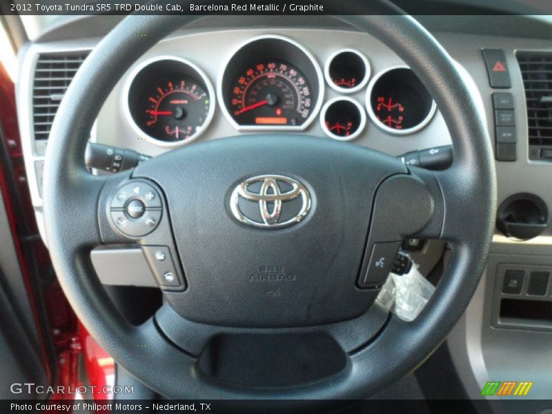  2012 Tundra SR5 TRD Double Cab Steering Wheel