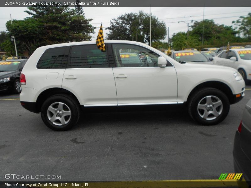 Campanella White / Pure Beige 2004 Volkswagen Touareg V6