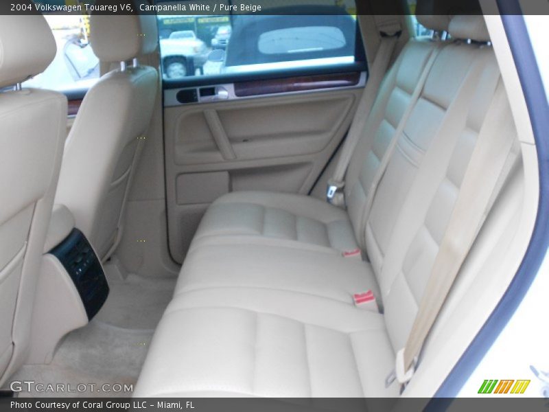 Campanella White / Pure Beige 2004 Volkswagen Touareg V6