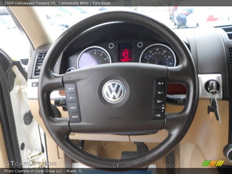 Campanella White / Pure Beige 2004 Volkswagen Touareg V6