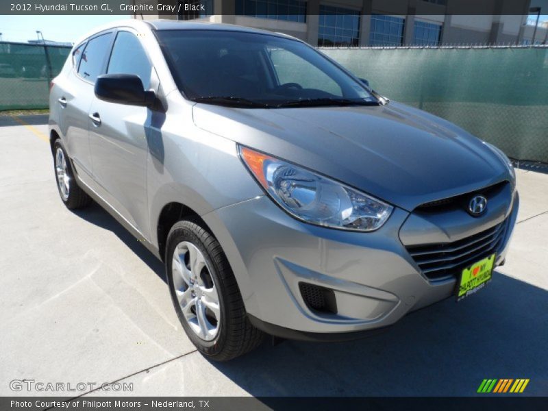 Graphite Gray / Black 2012 Hyundai Tucson GL