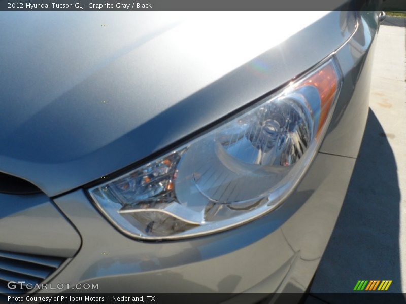 Graphite Gray / Black 2012 Hyundai Tucson GL